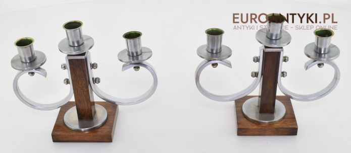 świeczniki art deco świeczniki art deco